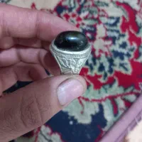 انگشترباباقوری نقره کلفت جون دار|جواهرات|رامیان, |دیوار