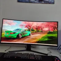 کیس گیمینگ به روز با وسایل و مانیتور RTX 5070|رایانه رومیزی|یزد, |دیوار