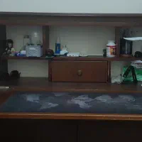 میز چوبی(چوب گردو)|میز تحریر و کامپیوتر|تهران, مهران (سیدخندان)|دیوار