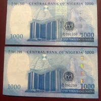 اسکناس ۱۰۰۰ نایرا نیجریه ۲۰۲۴|کلکسیون سکه، تمبر، اسکناس|اراک, |دیوار