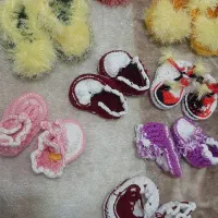 کفش بافتنی  نوزادی تا یکسال
