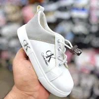 ونس ck کش سفید طوسی سایز ۲۵ تا ۳۱