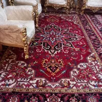 فرش دست باف ۹ متری  بارماخ توخوش  صمد خان