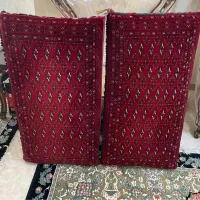 فرش پشتی دستبافت ترکمن