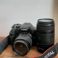 دوربین 600D با دو لنز