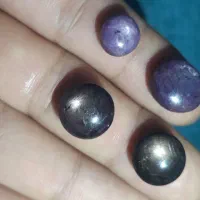 سنگ یاقوت استار طبیعی معدنی کمیاب نگین انگشتر مهره