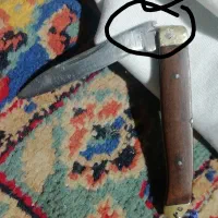 چاقو قدیمی دسته شاخ(آنتیک)