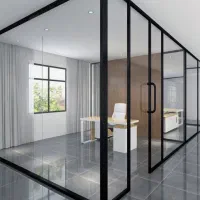 تولید درب وپنجره آلومینیومی دوجداره وUPVC وپارتیشن