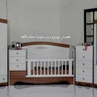 تخت وسرویس خواب نوزادنوجوان|تخت و سرویس خواب|همدان, |دیوار