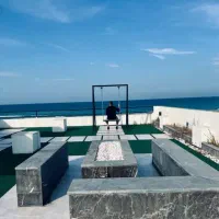 اجاره ویلا استخر لب آب اب دریا ساحلی ماسه ای|اجارهٔ کوتاهمدت ویلا و باغ|نوشهر, |دیوار