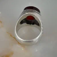 انگشتر نقره عقیق یمنی