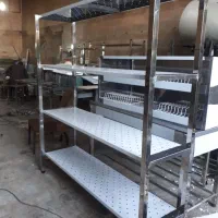 قفسه استیل|فروشگاه و مغازه|رباط‌کریم, شهرک صنعتی نصیرآباد|دیوار