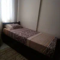 تخت خواب 2 طبقه فلزی به همراه محافظ و نردبان|تخت و سرویس خواب|تهران, سبلان (لشگر)|دیوار
