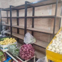 یخچال ویترینی نو نو و طبقات فلزی چوبی قفسه|فروشگاه و مغازه|شیراز, کاراندیش|دیوار