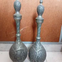 یک جفت تنگ مسی قلمزنی