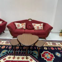 مبلمان 7نفره،جلو مبلی و 3میز عسلی|مبلمان خانگی و میز عسلی|چابهار, |دیوار