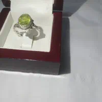 انگشتر نقره.