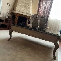 میز جلو مبلی چوب راش