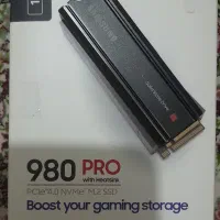 هارد ۱ترا ۳سال گارانتی Ssd 980 pro1tb withHeatsink