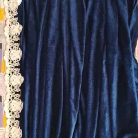 شال پرده سورمه ای فروشی قیمت مناسب