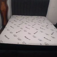 تخت دونفره همراه تشک طبی