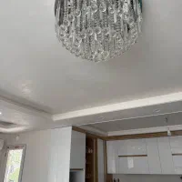 لوستر کریستالی چند رنگ درجه یک