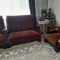 مبل راحتی نیمه استیل|مبلمان خانگی و میز عسلی|فردوس (خراسان), |دیوار