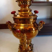 سماور ذغالی 3 لیتری نو