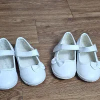 کفش عروسکی دخترانه سفید رنگ