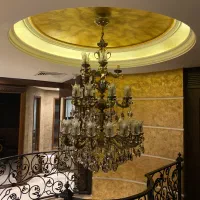 لوستر سلطنتی ۱۶ شاخه ورساچ|لوستر و چراغ آویز|کاشان, شریعتی|دیوار