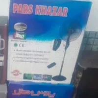 پنکه پایه بلند سفید پارس خزر کنترلی نو پلمپ
