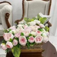 باکس گل مصنوعی وارداتی لوکس دکوری تزیینی