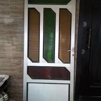 درب آلومینیوم کارکرده سالم