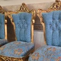 صندلی میزبان و نهار خوری استیل