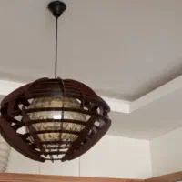 لوستر چوبی