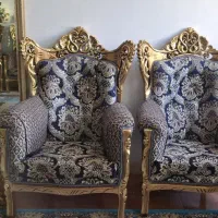 مبل 7 نفره استیل به همراه میز ناهارخوری|مبلمان خانگی و میز عسلی|ملارد, |دیوار