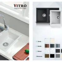 سینک ظرفشویی گرانیتی VITRO|مصالح و تجهیزات ساختمان|مشهد, آبکوه|دیوار