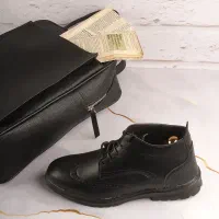 نیم بوت مردانه مشکی و قهوه ای مدل سالیوان حراج|کیف، کفش، کمربند|تهران, شهرک طالقانی|دیوار