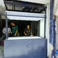 گاوصندوق با شیشه ضدگلوله. 33m.