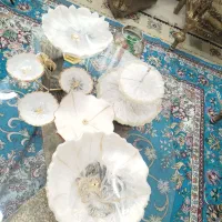 ظروف پذیرایی و ساعت رزینی