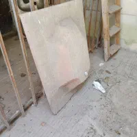 حوض سیمانی نو استفاده نشده فقط خاک خورده