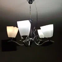 لوستر ۵شاخه جفت