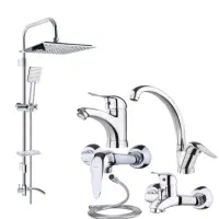 شیرالات اهرمی کامل اماده نصب