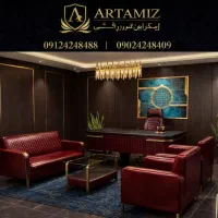 مبل اداری میز صندلی کتابخانه / کد ۱۲۹۰