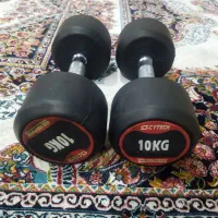 دمبل گرد ۱۰ کیلویی رکورد|تجهیزات ورزشی|مرند, |دیوار