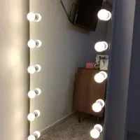 آینه چراغدار مزونی و رینگ لایت هیرو ۱۸ اینچ