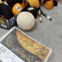 دارقالی به همراه چله کشی|تابلو فرش|فردیس, نگارستان|دیوار