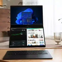 لپ تاپ لمسی (تاچ)ایسوسASUS ZenBook Duo UX8406 2024