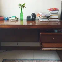 میز تحریر چوب گردو|میز تحریر و کامپیوتر|تهران, دریاچه شهدای خلیج فارس|دیوار