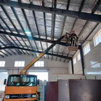 جرثقیل خاور ۳ تن کفی سبد بالابر